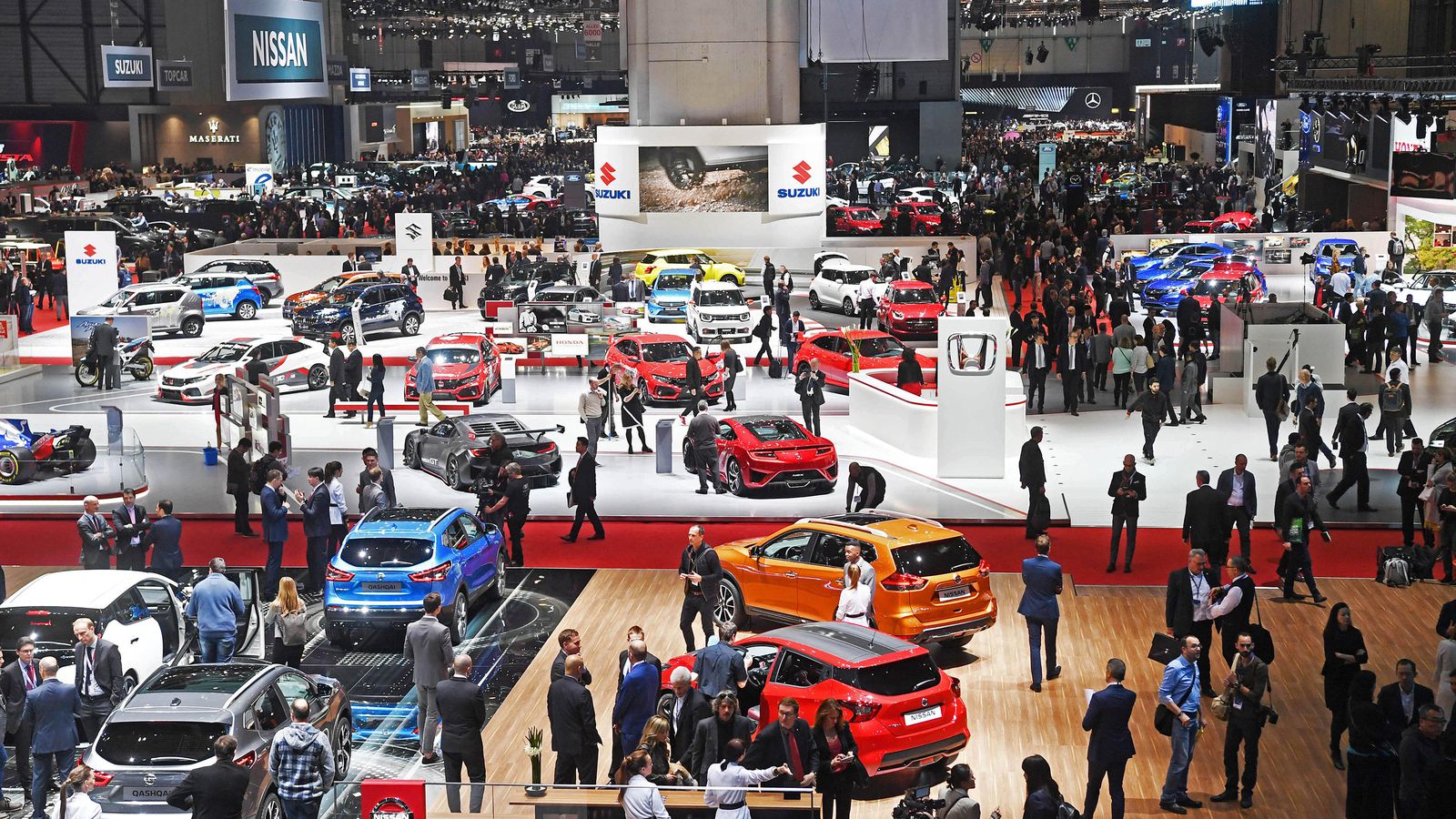 The enigma of staging a motor show in a country unknown for its cars
